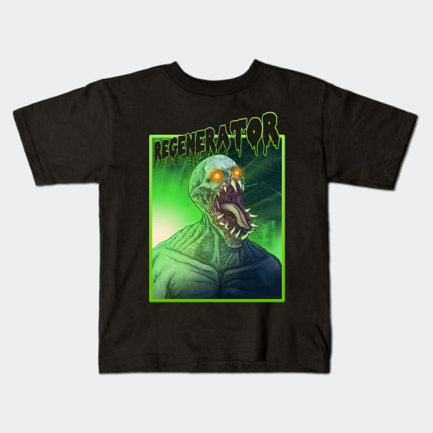 Regenerator Kids T-Shirt by Justanos